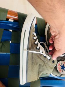 Converse Olive Green  High Tops