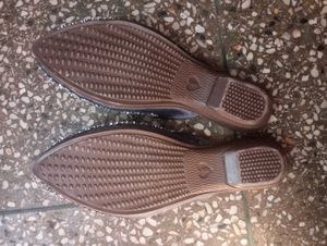Blue Glittery Designer Bellies (Women)