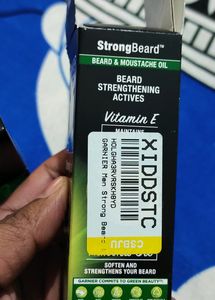 Garnier Men New Strong Beard Vitamin E+ Almond Oil