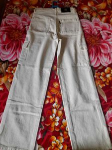 Y2K street wear Beige Cargo Pants