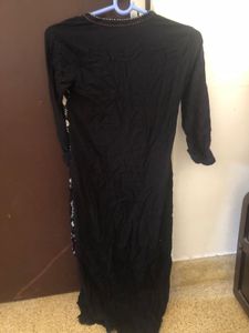 Black HiLo Kurta