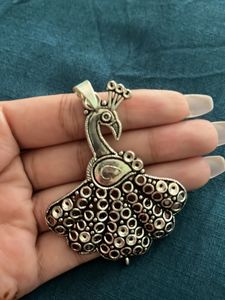 Vintage Peacock Pendant
