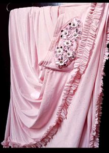 Ready To Wear Pink Saree✨