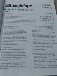 Class12 Sample Question paper p.ed ,BST,Accouts