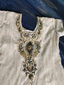 Elegant Embroidered Kurta Set