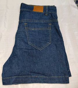 Blue Denim Shorts