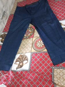 Blue Checked Pants