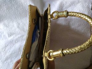 Cream Colored Handbag