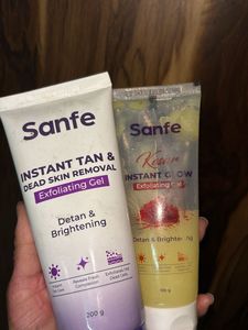 Sanfe Detan & Brightening Gel Duo