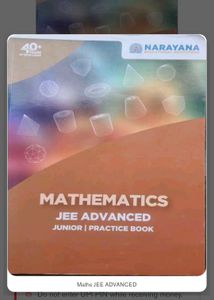 JEE Advanced Mathematics Practice Book