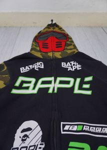 BAPE Camo Panel Zip Hoodie