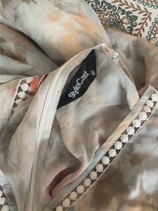 Floral Chiffon Maxi Dress