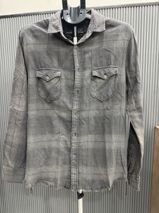Zara Washed Distressed Shirt