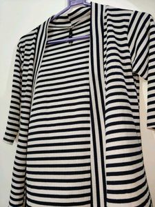 Striped Shrug