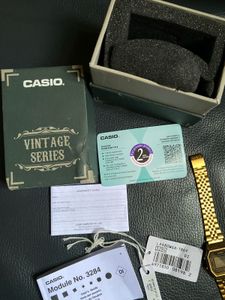 🖤Casio Vintage Series –  Gold Digital Watch