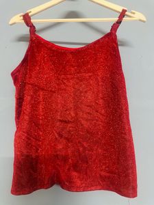 Red Sparkle Top