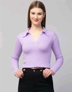 Lavender Long Sleeve Top