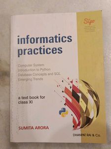 Class 11 INFORMATICS PRACTICES