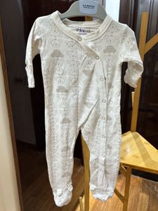 Miarcus White Bear Onesie