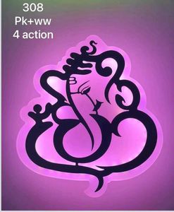 Ganesha wall light