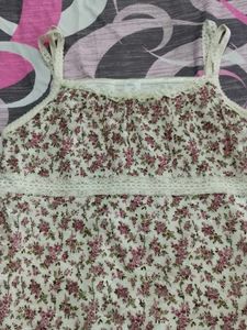 Floral Lace Tank Top