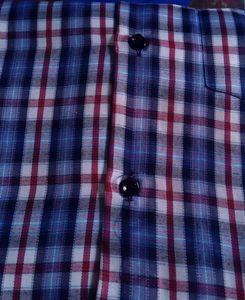Plaid Button-Down Shirt