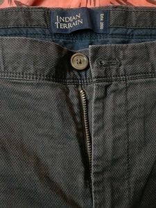 Indian Terrain Dark Grey Chinos