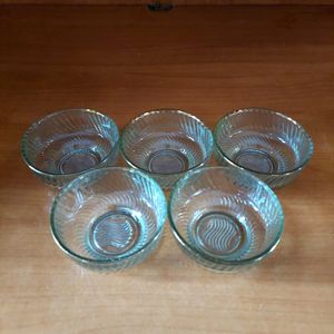 🌟 YERA Glass Bowls 5pc Set 🌟