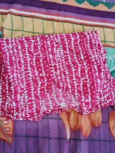 Pink Patterned Kurti