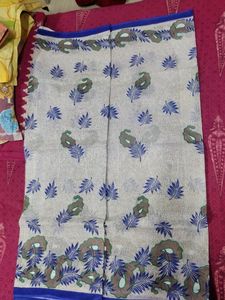 Pure Cotton Saree With Blouse Piece