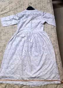 White Eyelet Dress