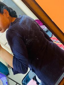 Purple Woolen Top
