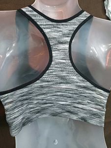 Striped Sports Bra 34