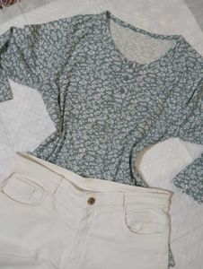 Floral Print Top