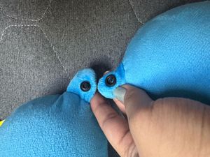 Blue Travel Neck Pillow