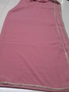 Elegant Pink Ethnic Saree