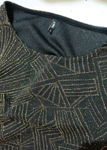 Sparkling Print Long Sleeve Bodycon Dress