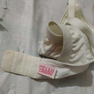 Comfortable White Bra