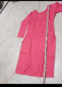 Elegant Pink Kurta Set