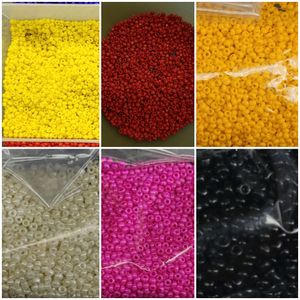 5 Gm Each Multicolour Small Seed Beads