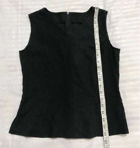 Sleeveless Striped Top Bust 34