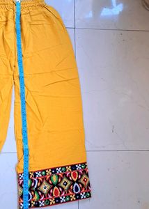 New Fancy Palazzo Pant Embroidery
