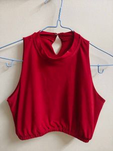 ✨ Bold Red Sleeveless Top ✨