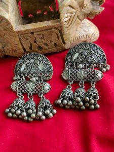 Oxidised Silver Beautiful Dangler
