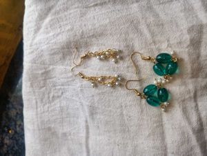Two Pairs of Hanging Earrings