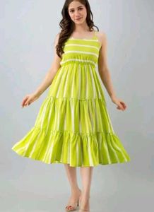 Striped Tiered Sundress