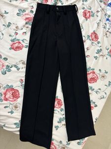Black Wide Leg Trousers