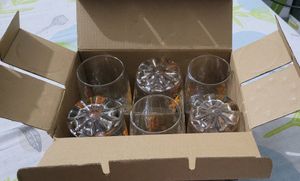 Original Sanjeev Kapoor Glass Set In Yellow Color