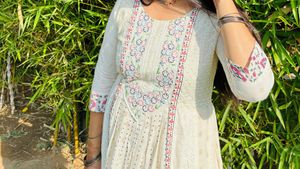 Elegant Printed Kurta Set