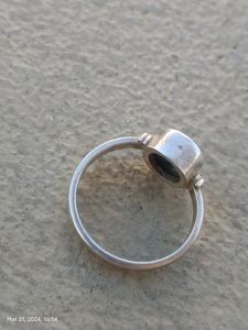 Blue Stone Original Silver Ring